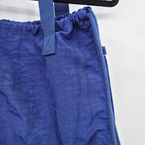 Kipling Antwerp Cartoon Print Nylon Drawstring Backpack Tote Bag Blue White - Picture 5 of 9